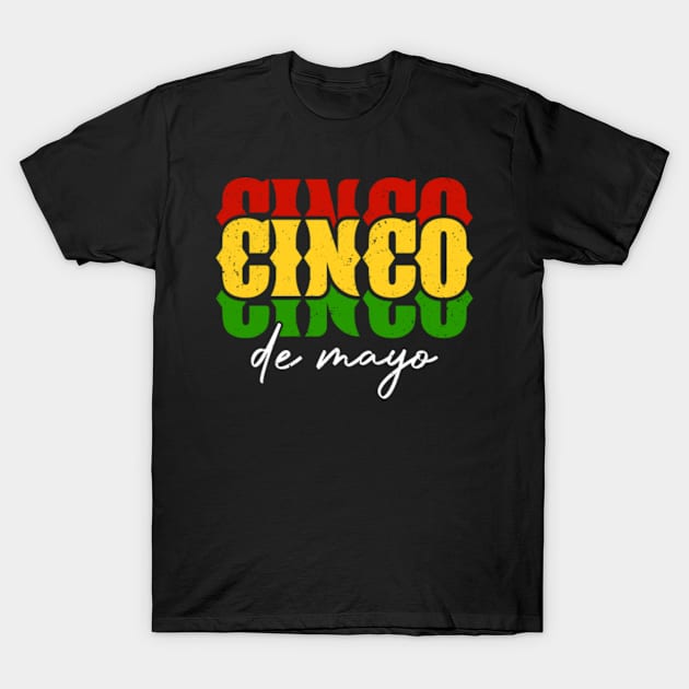 Cinco de Mayo T-Shirt by BeepTreasure